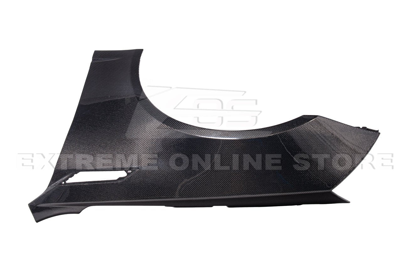 Cadillac CTS-V GMX322 Carbon Fiber Front Side Fender Trim Covers 2009-2015