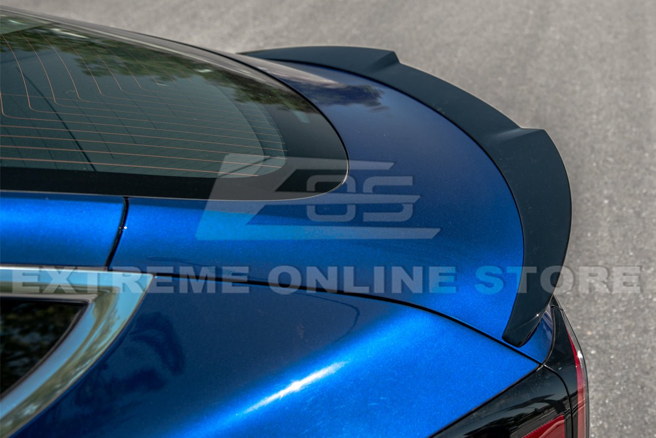 Tesla Model 3 Performance Style Gloss Black Full Aero Kit Splitter Side Skirts Spoiler 2017-2023
