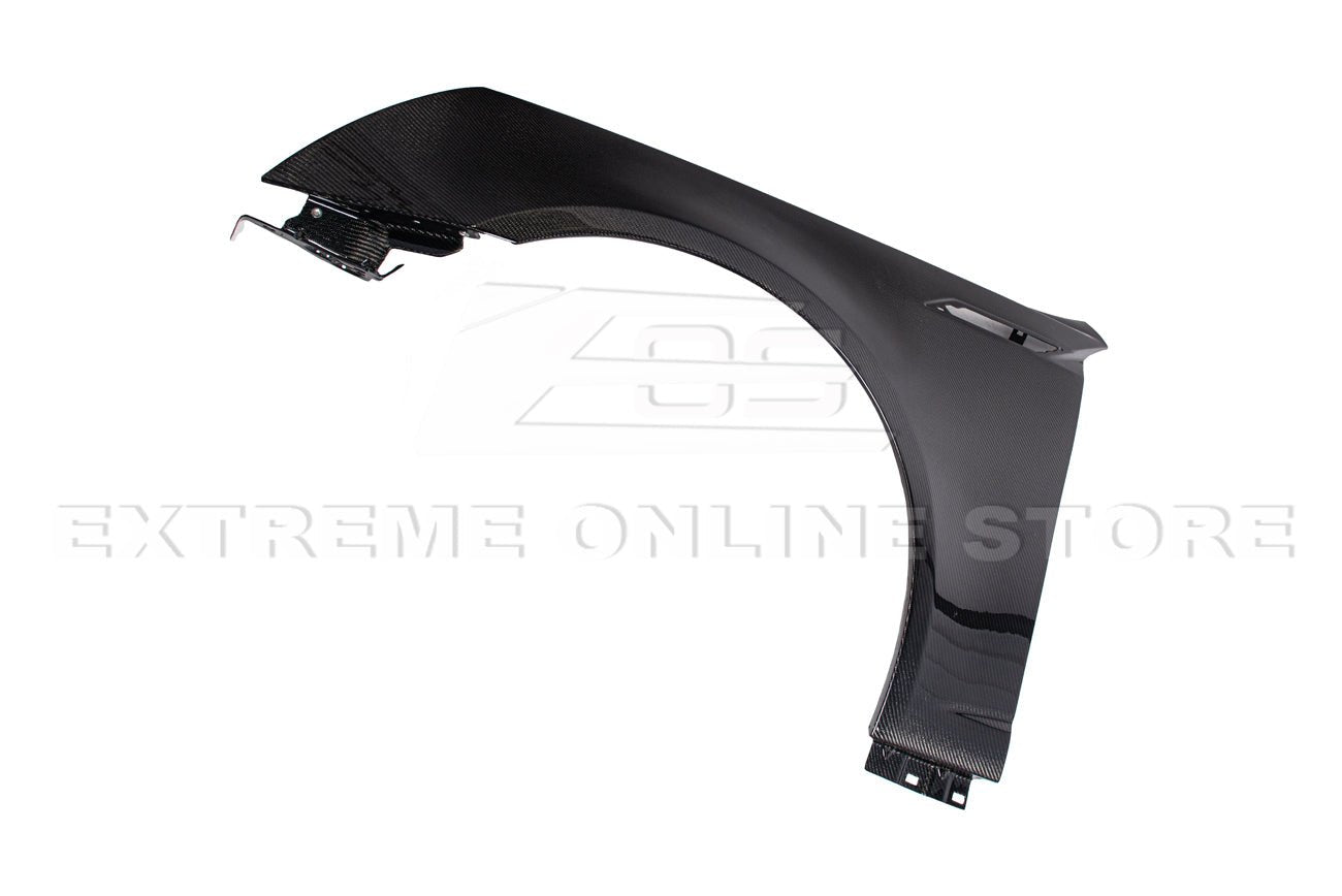 Cadillac CTS-V GMX322 Carbon Fiber Front Side Fender Trim Covers 2009-2015