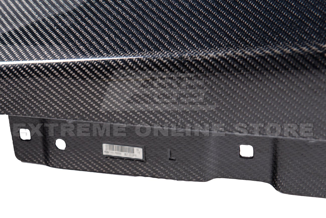 Cadillac CTS-V GMX322 Carbon Fiber Front Side Fender Trim Covers 2009-2015