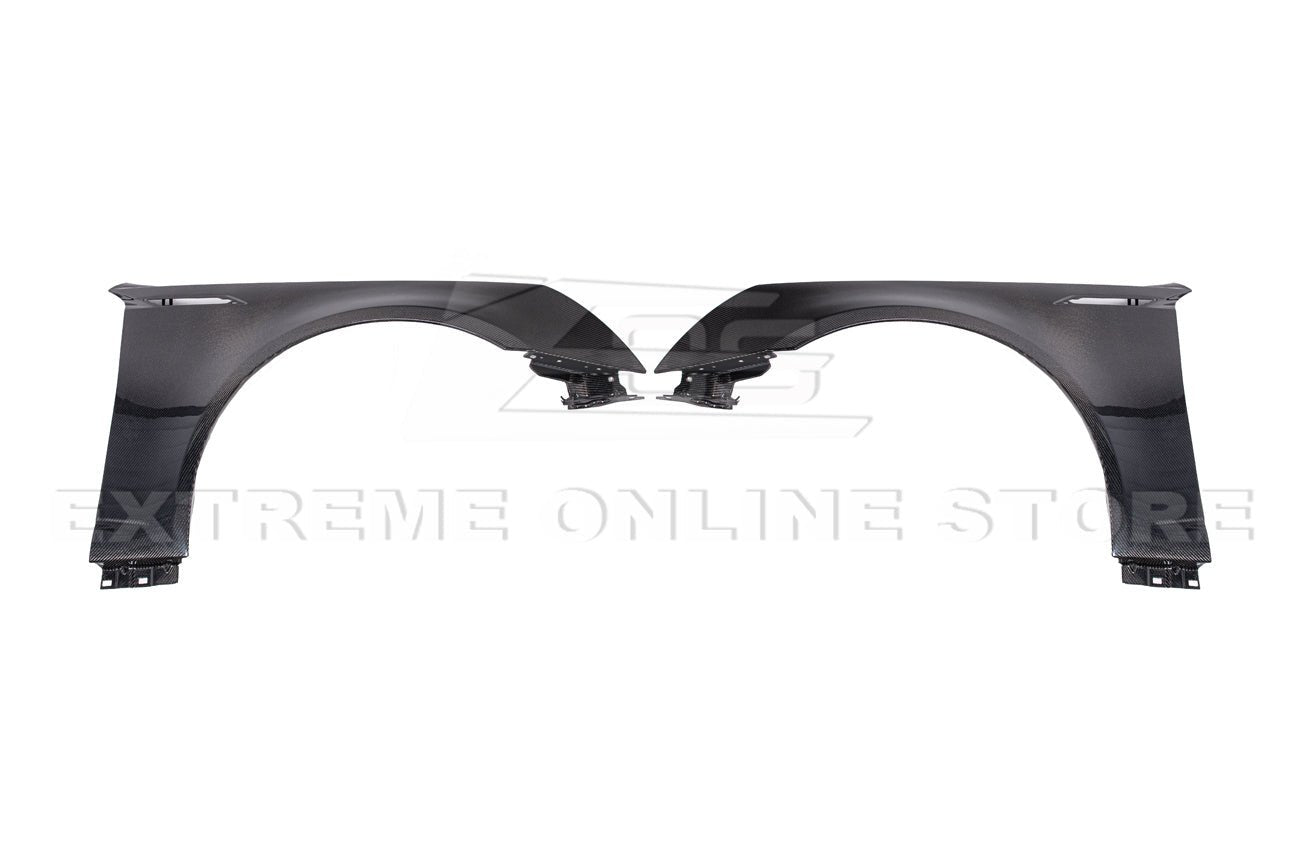 Cadillac CTS-V GMX322 Carbon Fiber Front Side Fender Trim Covers 2009-2015
