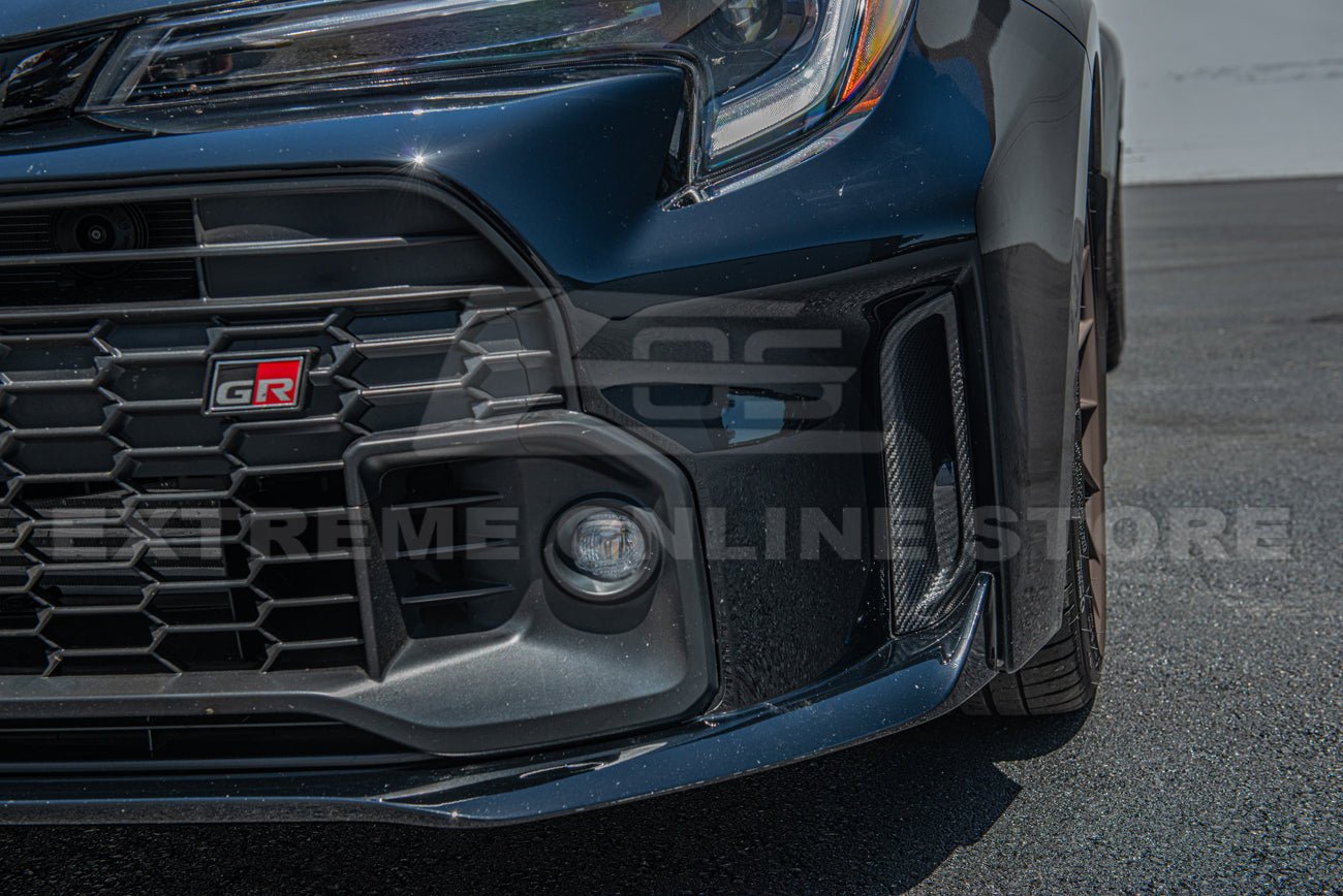 Toyota GR Corolla Carbon Fiber Front Bumper Hole Grille 2023-Up