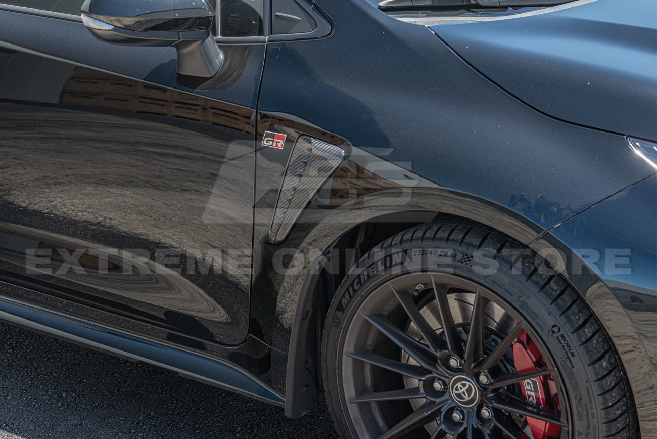 Toyota GR Corolla Carbon Fiber Side Door Fender Vent Trim 2023-Up