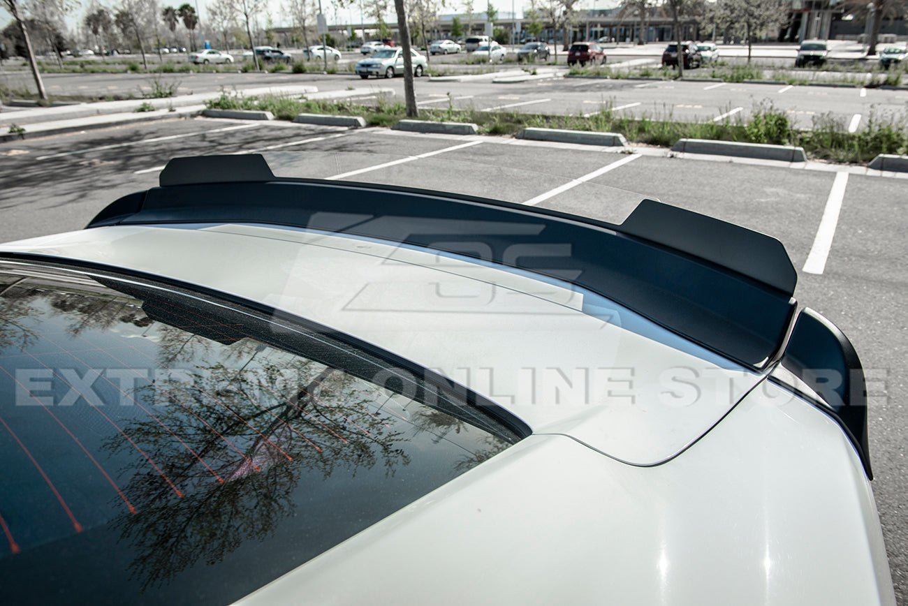 Chevrolet Camaro 6th Gen 1LE Style Black Extended V2 Wickerbill Rear Trunk Spoiler 2016-2024