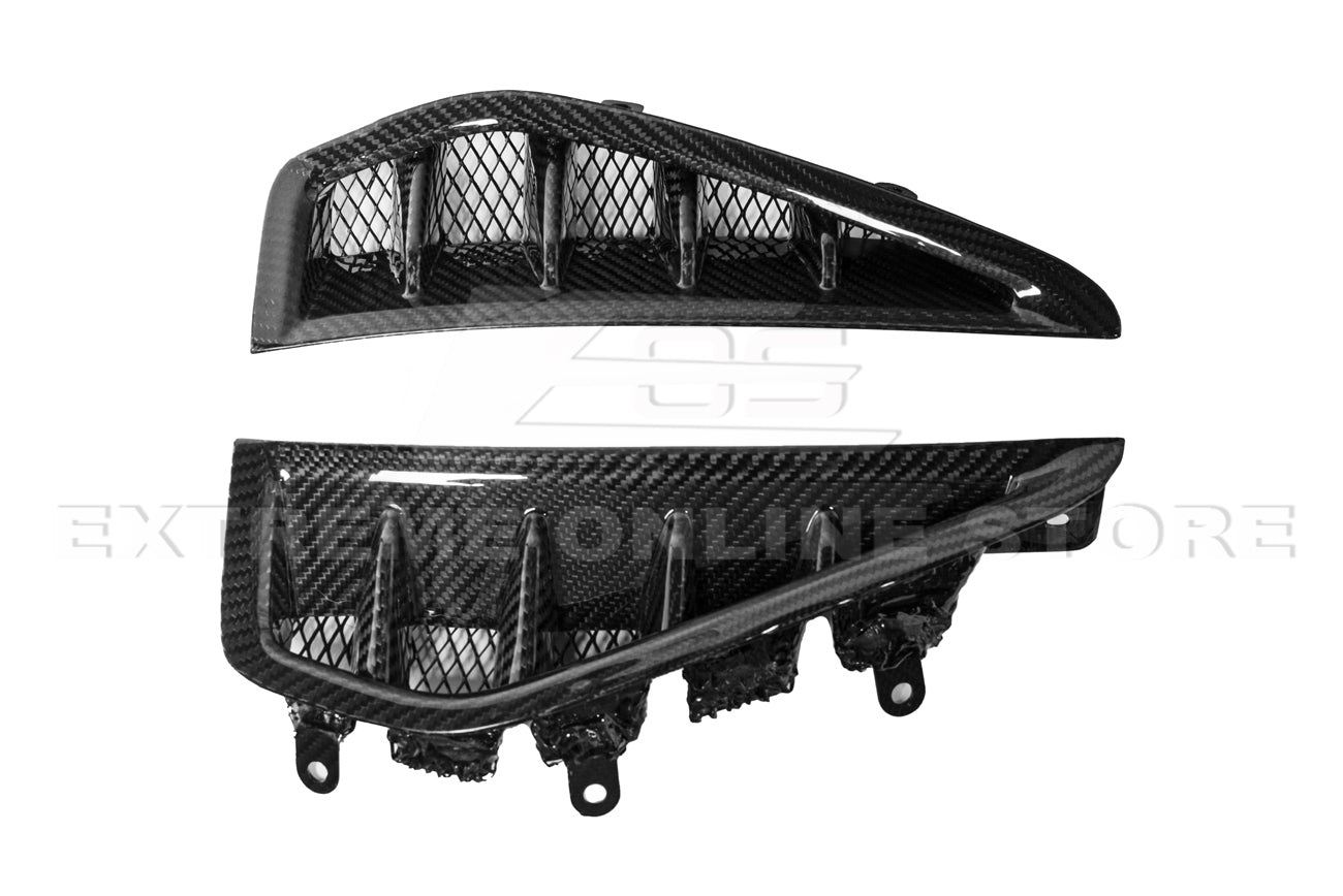Ram 1500 DT TRX Style Carbon Fiber Side Door Fender Vent Trim 2019-Up