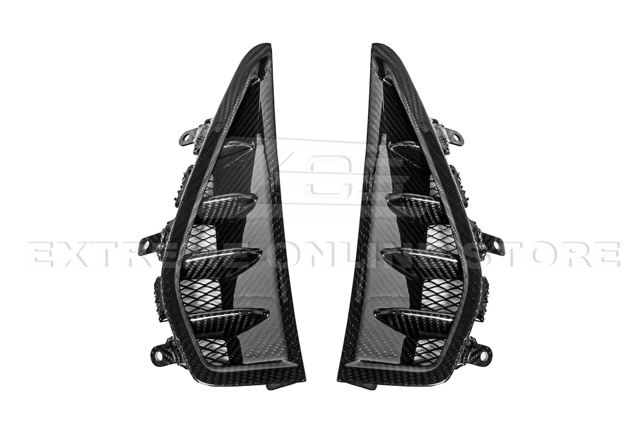 Ram 1500 DT TRX Style Carbon Fiber Side Door Fender Vent Trim 2019-Up