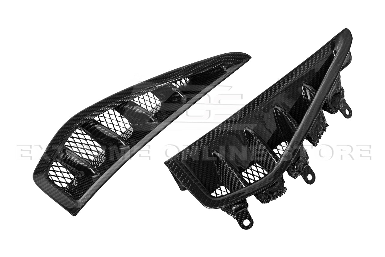 Ram 1500 DT TRX Style Carbon Fiber Side Door Fender Vent Trim 2019-Up