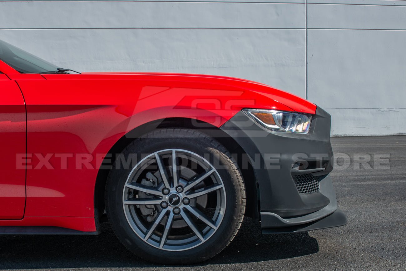 Ford Mustang S550 GT350R Style Front Bumper Conversion Kit Unpainted 2015-2017