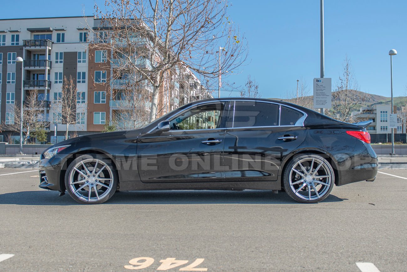 Infiniti Q50 Liberty Walk Style Carbon Fiber Rear Trunk Wing Spoiler 2014-Up