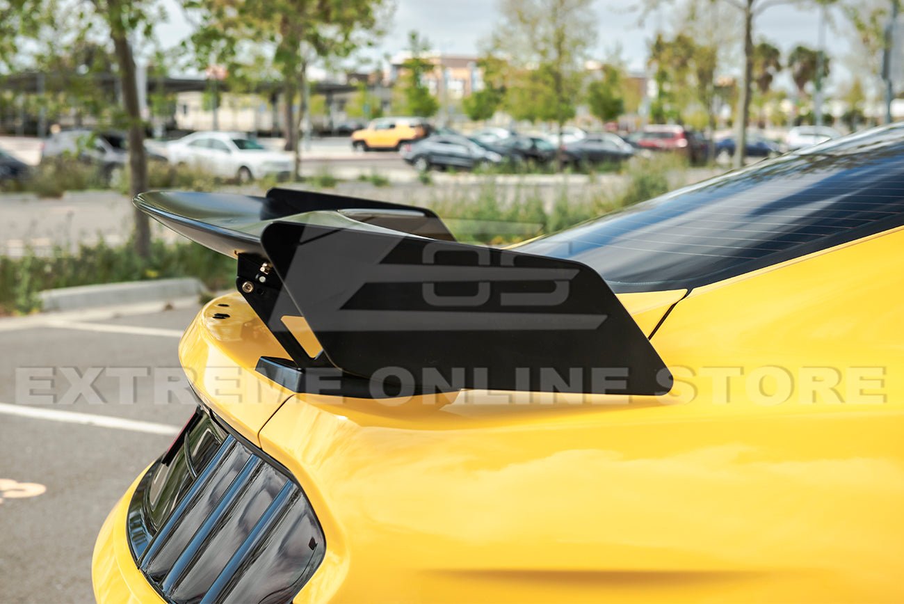 Ford Mustang S550 GT500 Style Conversion Full Body Kit Front Bumper Side Skirts High Wing 2015-2023