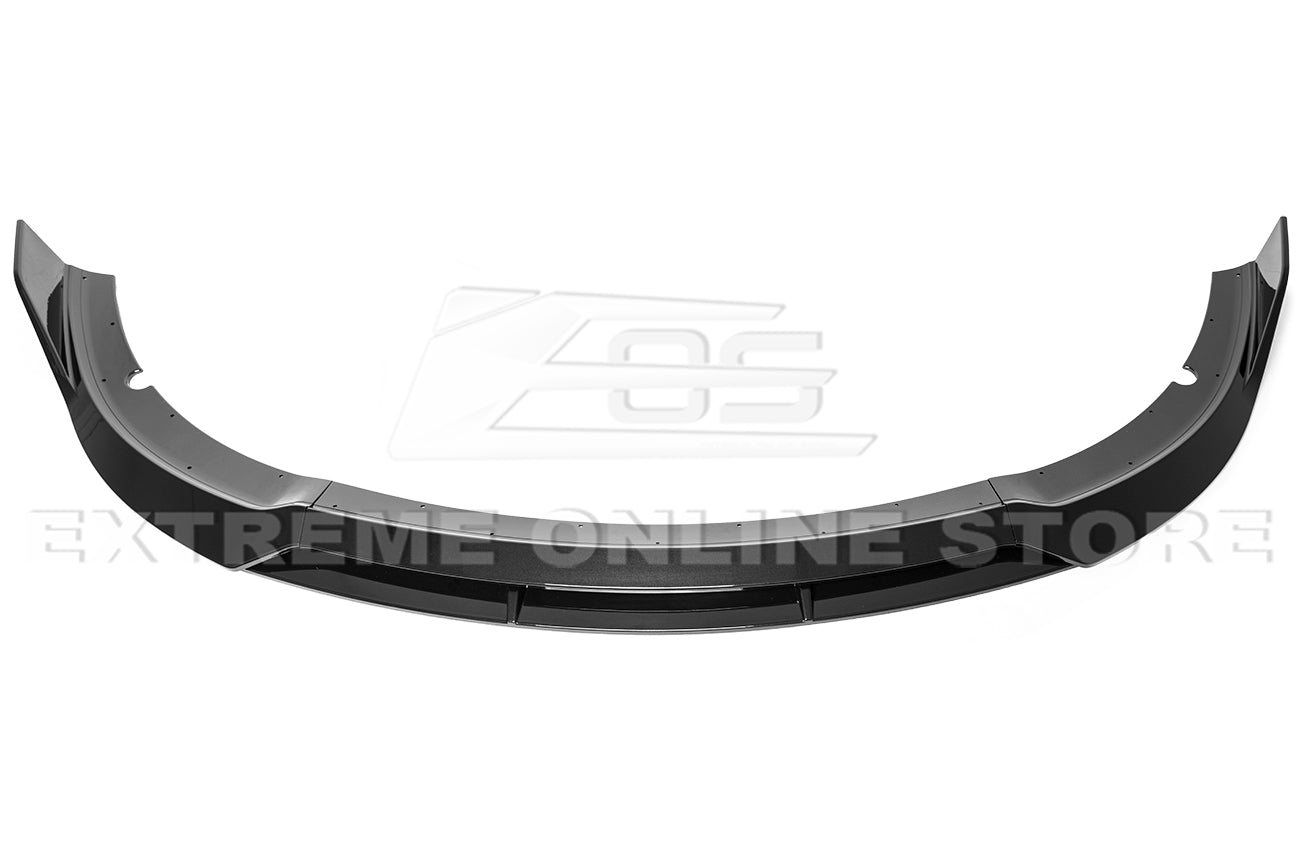 Dodge Charger LD SRT Performance Style Gloss Black Front Splitter Side Skirts Kit 2015-Up