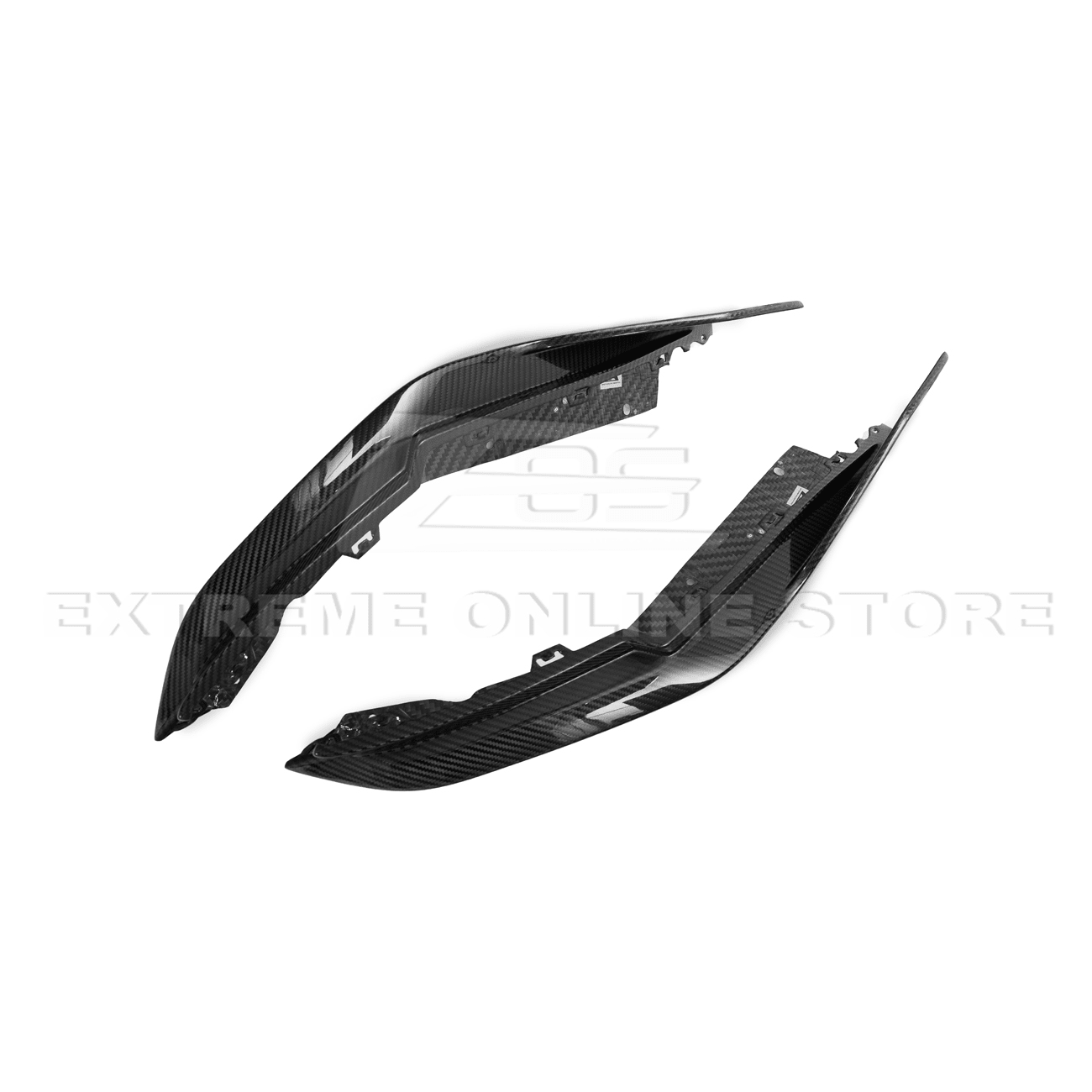BMW G80 M3 M Performance Style Carbon Fiber Rear Lip Apron Splitter 2021-Up