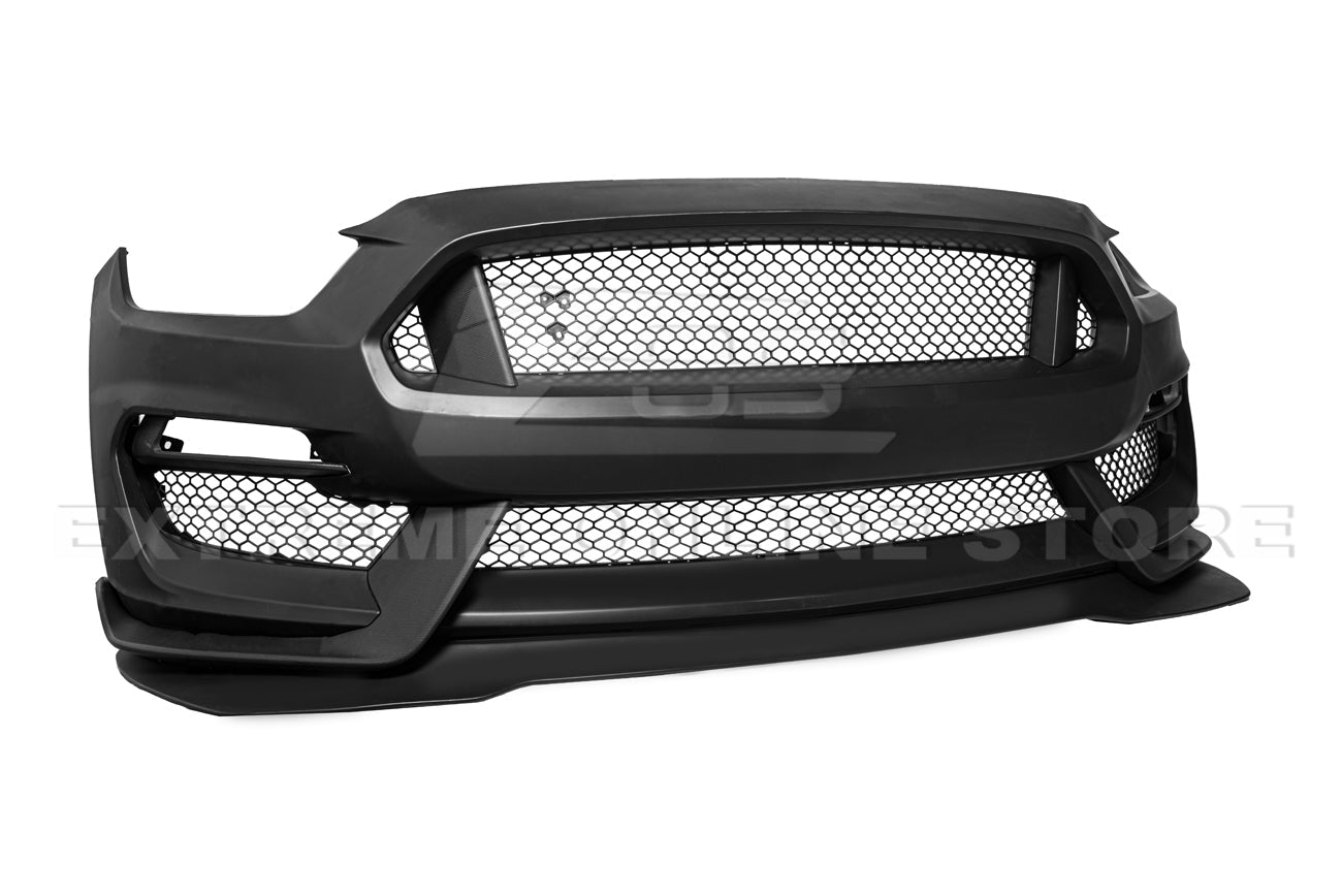 Ford Mustang S550 GT350R Style Front Bumper Conversion Kit Unpainted 2015-2017