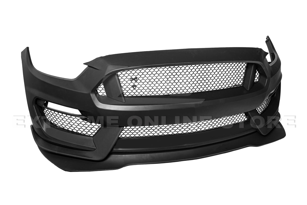 Ford Mustang S550 GT350R Style Front Bumper Conversion Kit Unpainted 2015-2017