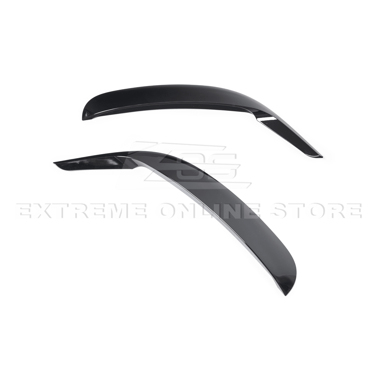 Dodge Charger LD EOS Performance Style Gloss Black Fender Scoop Door Vent Covers 2015-Present