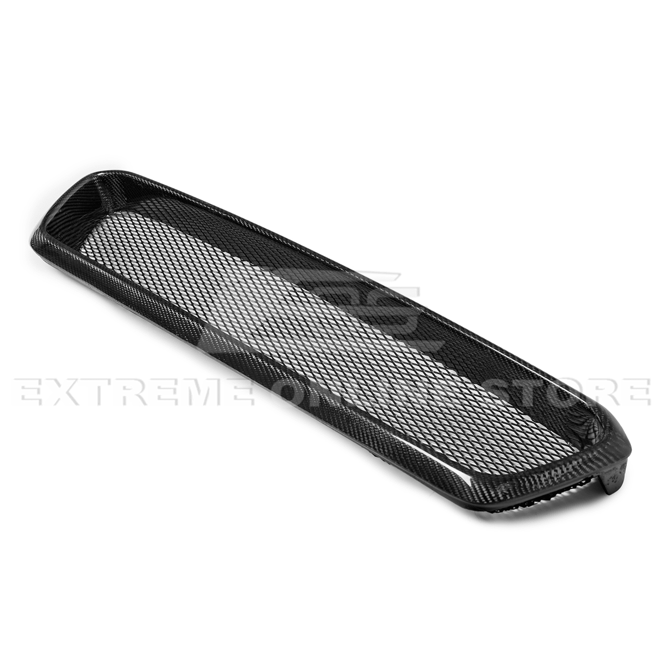 Subaru WRX STI VA CS Style Carbon Fiber Front Grille Cover 2015-2017