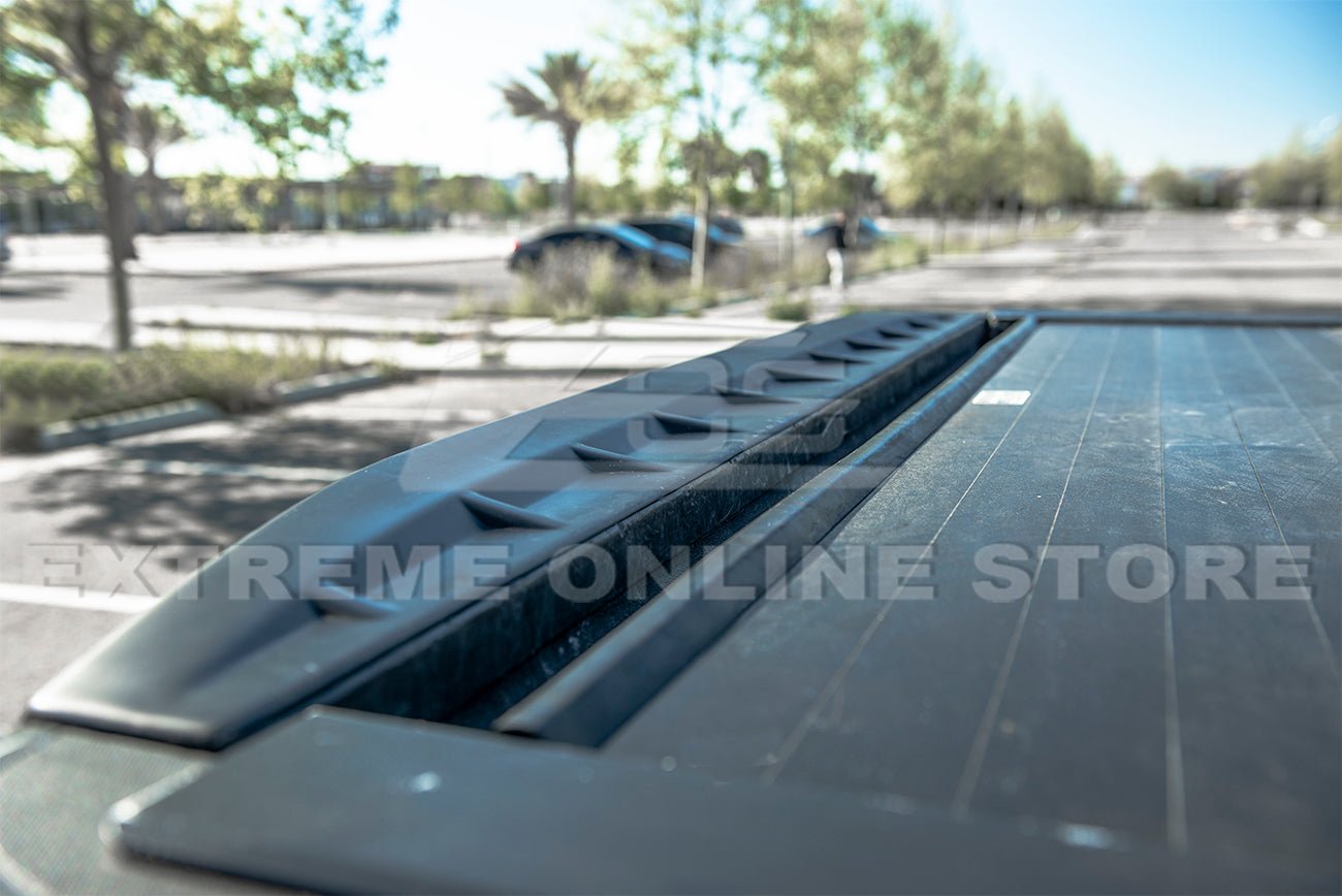 Chevrolet Silverado 1500 | GMC Sierra K2XX Matte Black Rear Tailgate Spoiler 2014-2018