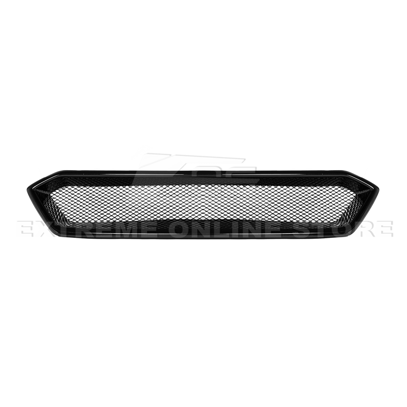 Subaru WRX STI VA CS Style Matte Gloss Black Front Mesh Grille Vent Cover 2018-2021