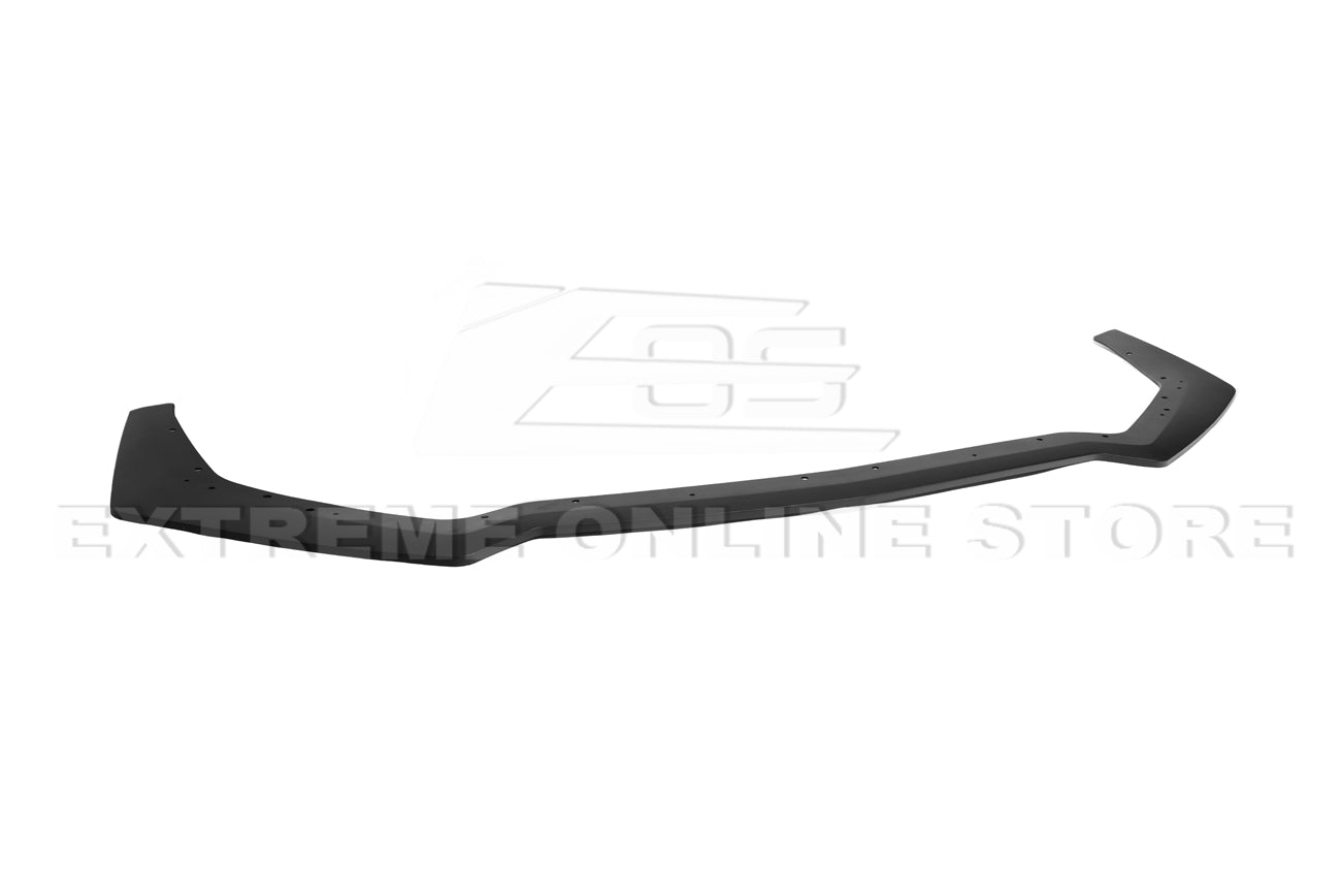 Ford Mustang S550 Facelift GT EcoBoost Front Splitter Lip Primer Black 2018-2022