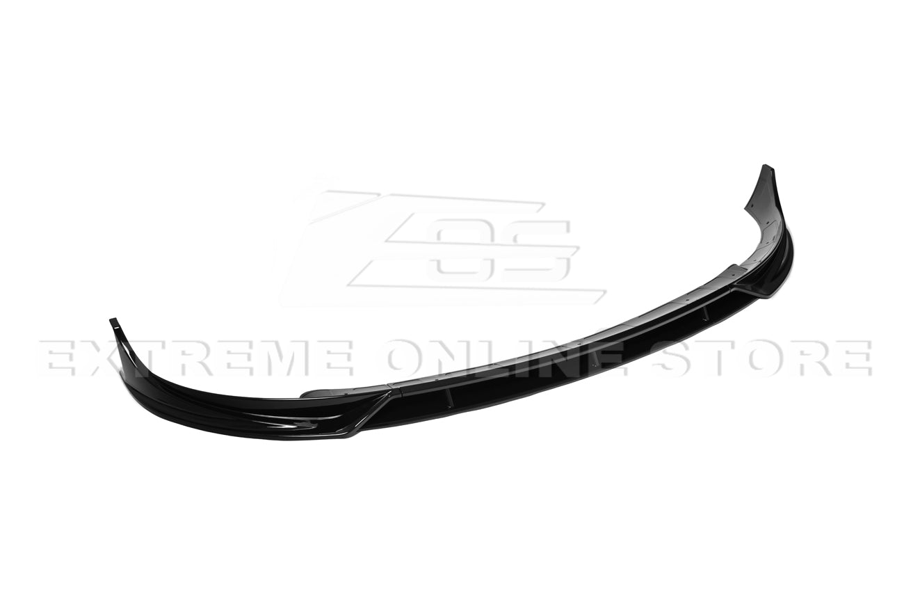 Tesla Model Y Performance Style Gloss Black Front Splitter Lip Side Skirts Kit 2020-2024