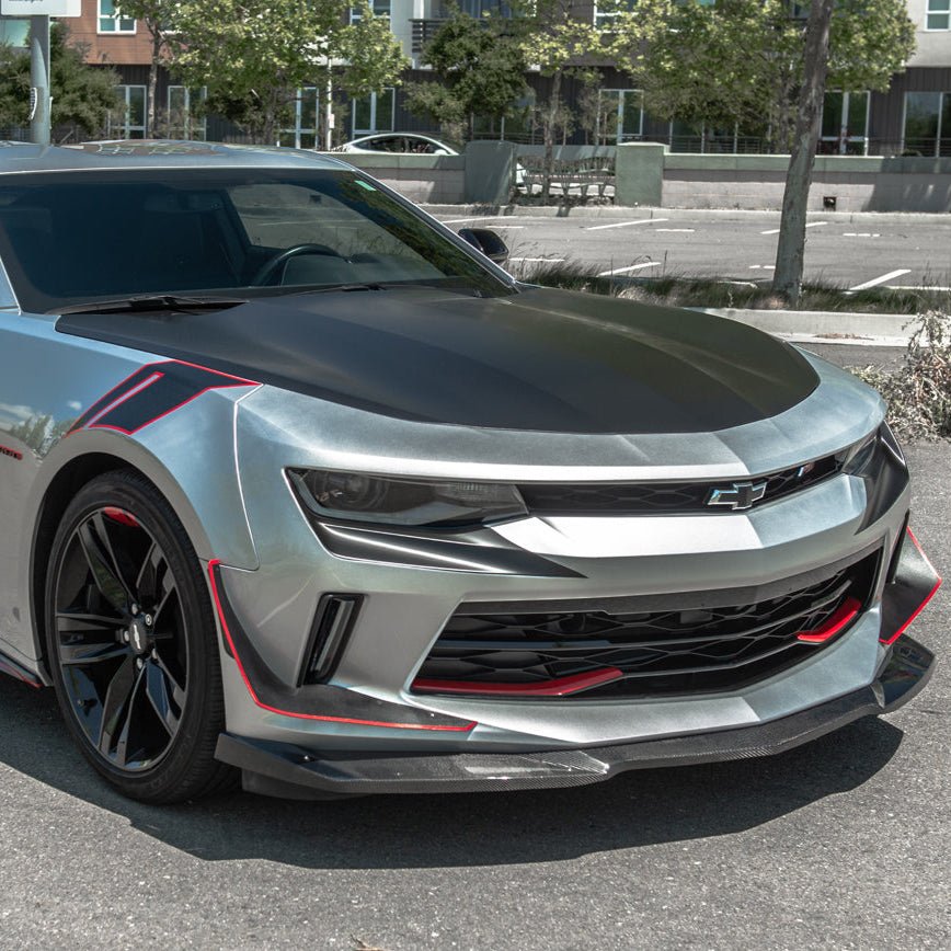 Chevrolet Camaro 6th Gen ZL1 Style Carbon Fiber Front Splitter 2016-2018