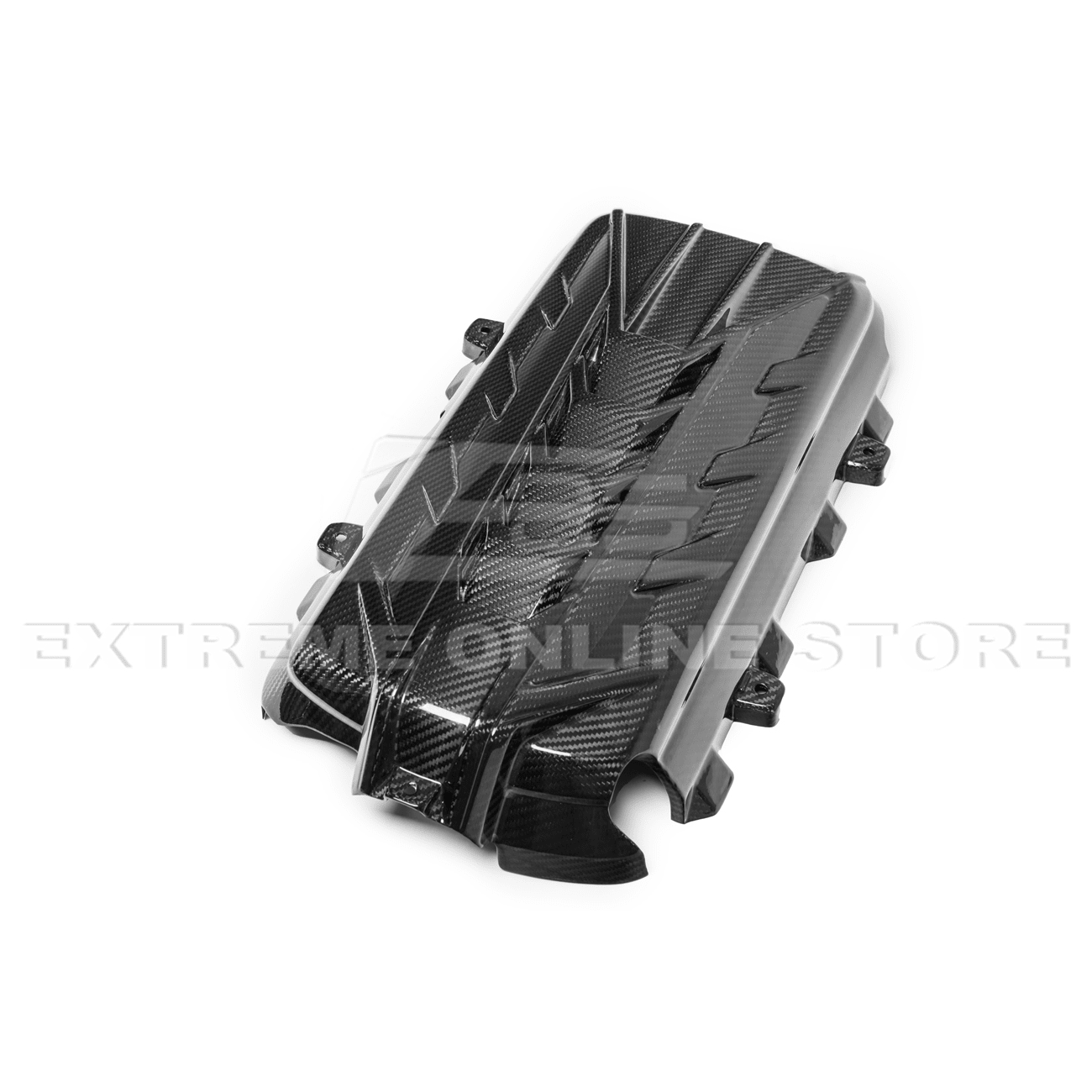 Chevrolet Corvette C8 LT2 Dry Carbon Fiber Rear Engine Cover 2020-Up