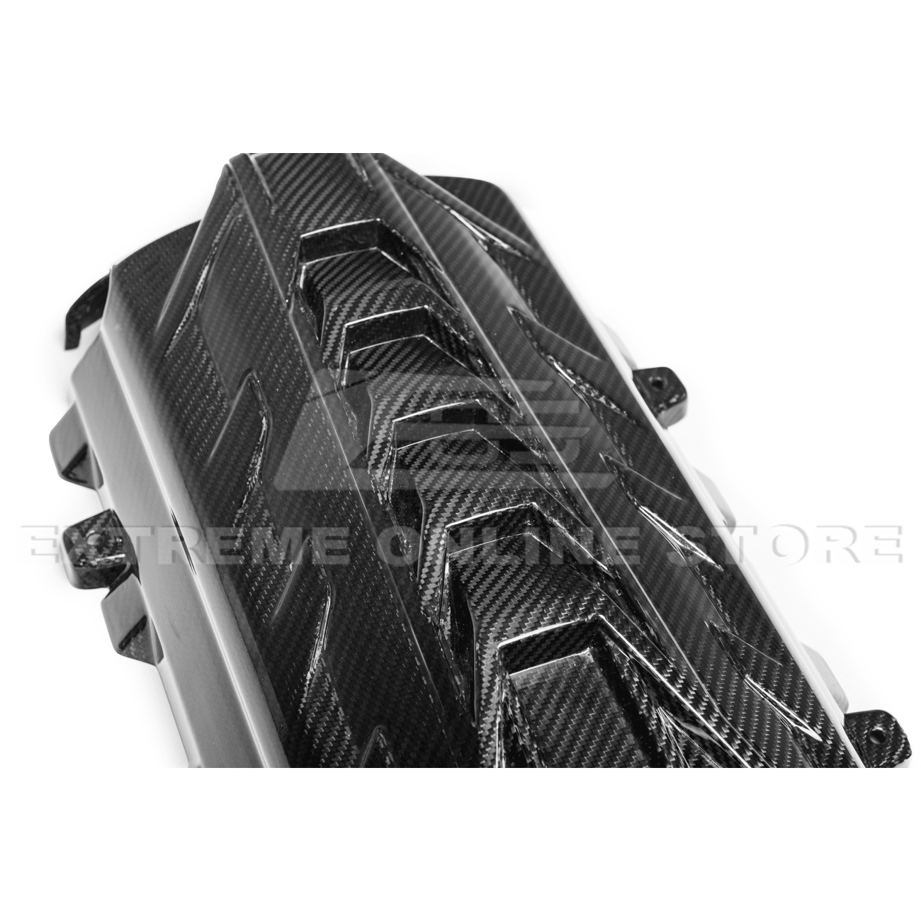 Chevrolet Corvette C8 LT2 Dry Carbon Fiber Rear Engine Cover 2020-Up
