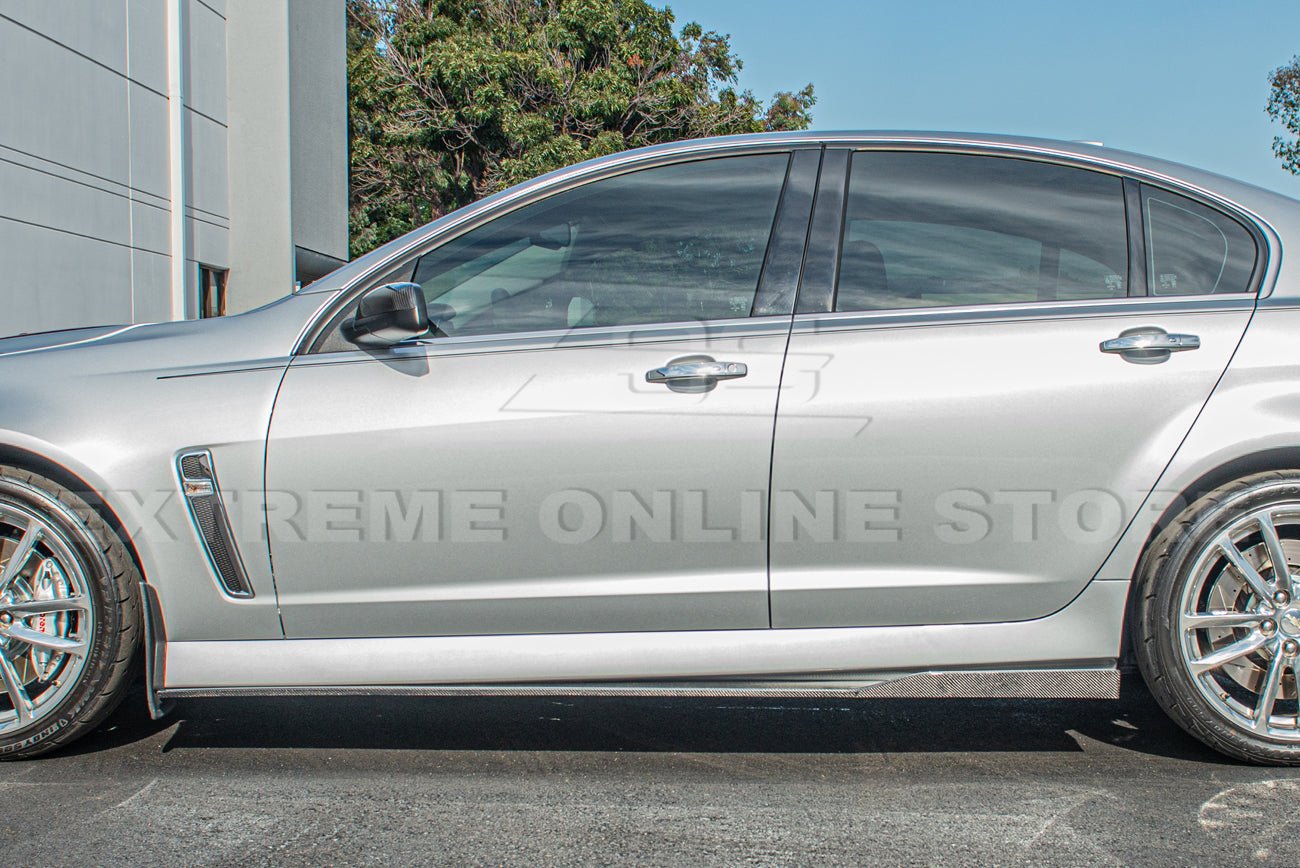 Chevrolet SS VF Carbon Fiber Side Skirts Rocker Panels 2013-2017