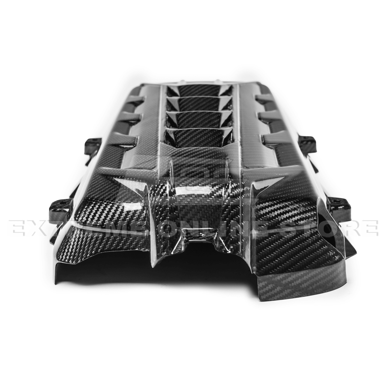 Chevrolet Corvette C8 LT2 Dry Carbon Fiber Rear Engine Cover 2020-Up