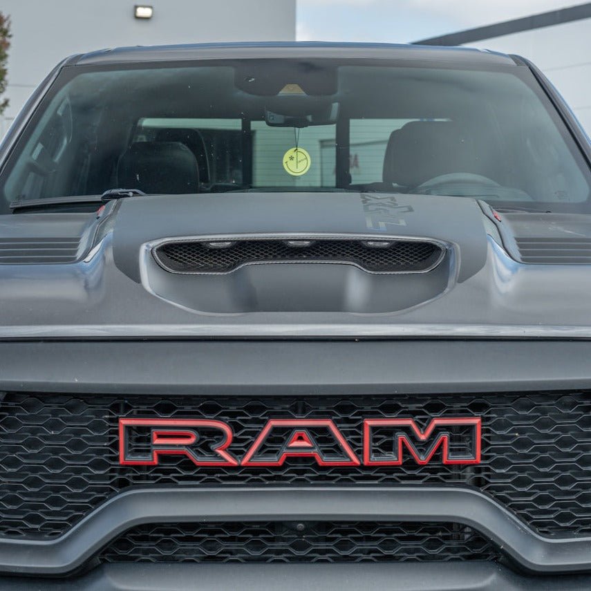 Ram 1500 TRX DT Carbon Fiber Front Air Intake Hood Scoop 2019-Up