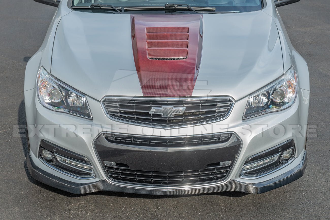 Chevrolet SS VF Carbon Fiber Front Lip Splitter and Side Skirts Kit 2013-2015