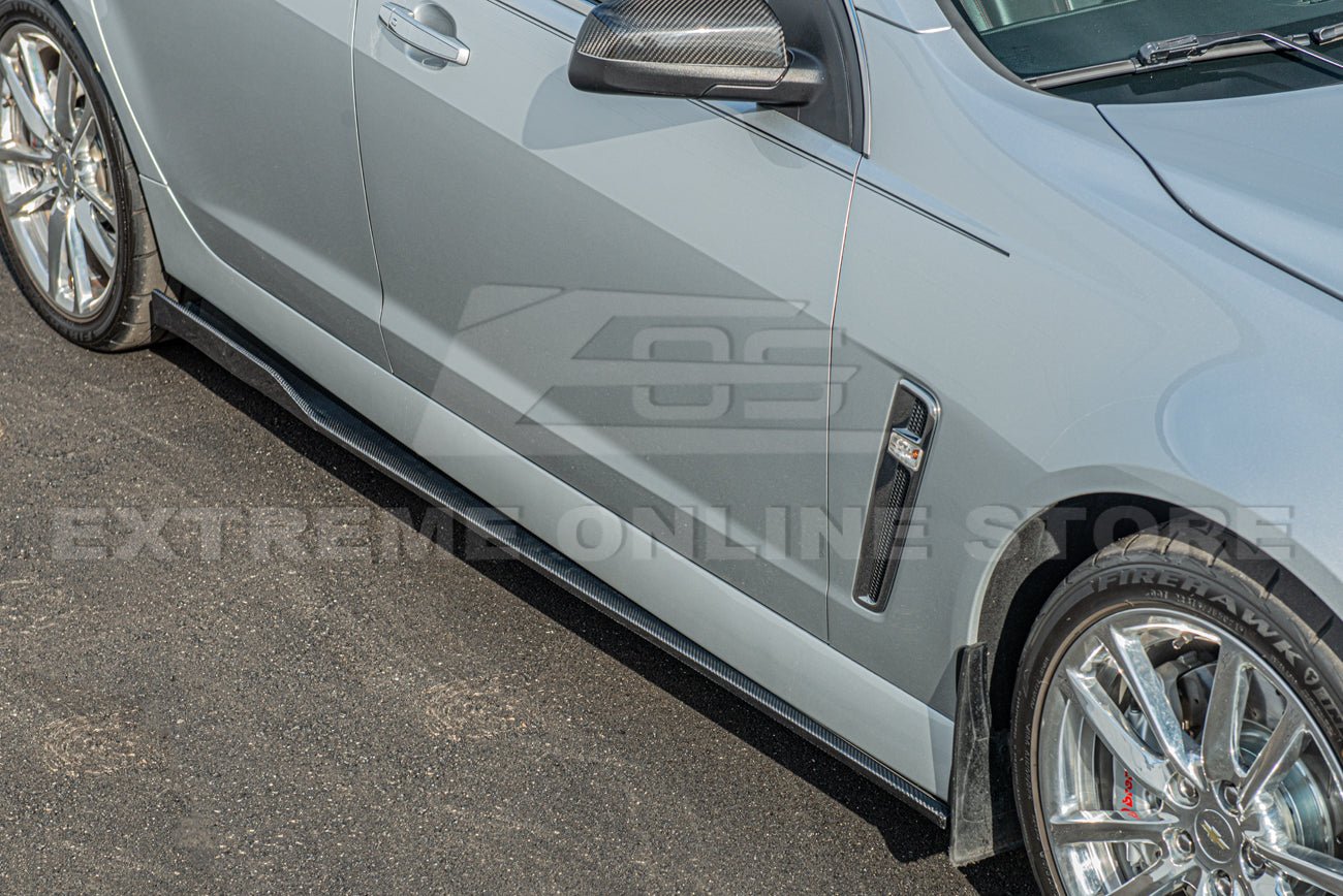 Chevrolet SS VF Carbon Fiber Side Skirts Rocker Panels 2013-2017