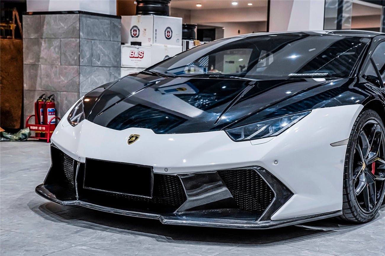 2015 - 2025 Lamborghini Huracan LP610 & LP580 & EVO & Tecnica VRS Style Front Bumper