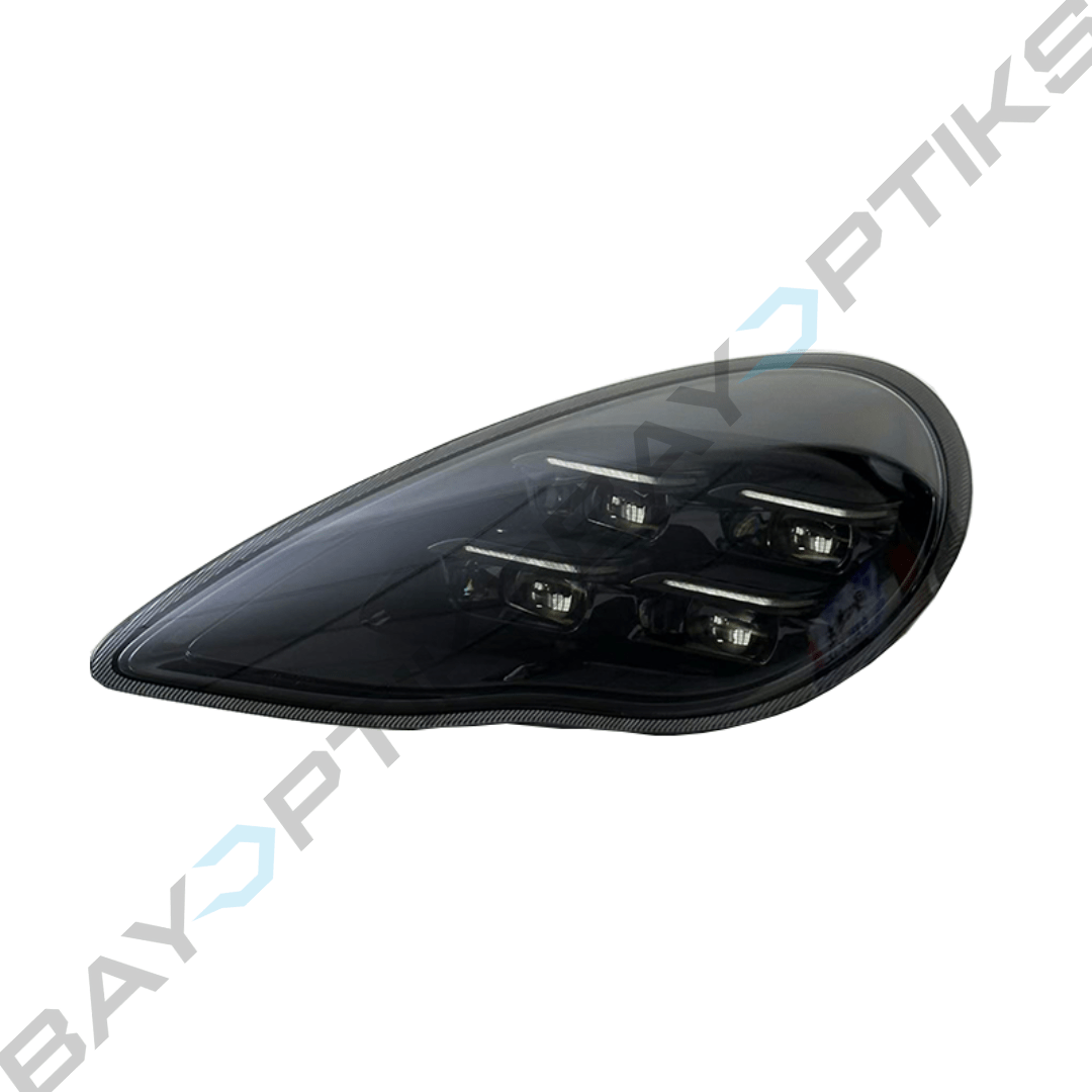 Porsche Panamera 970.1 Yellow/White Dual Color DRL Matrix Style Headlights 2010-2013