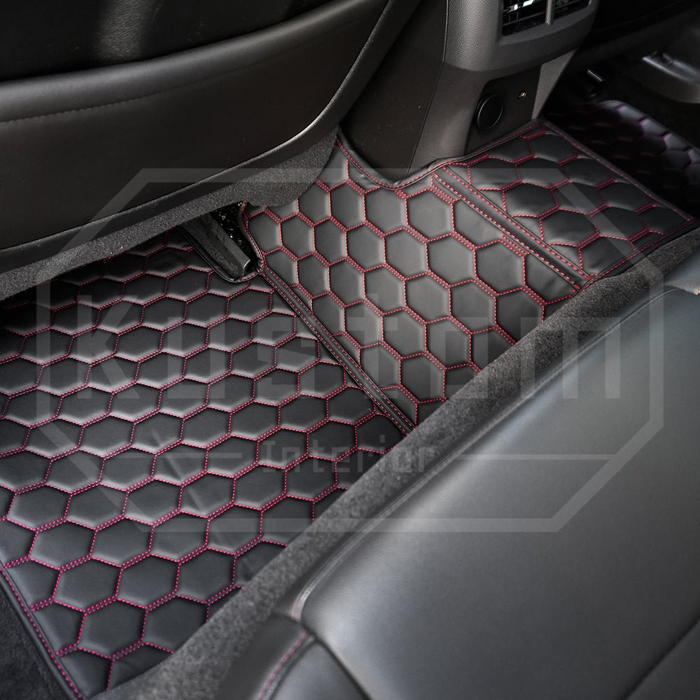 2020 - 2025 Cadillac CT5 / CT5-V Custom Leather Floor Mat
