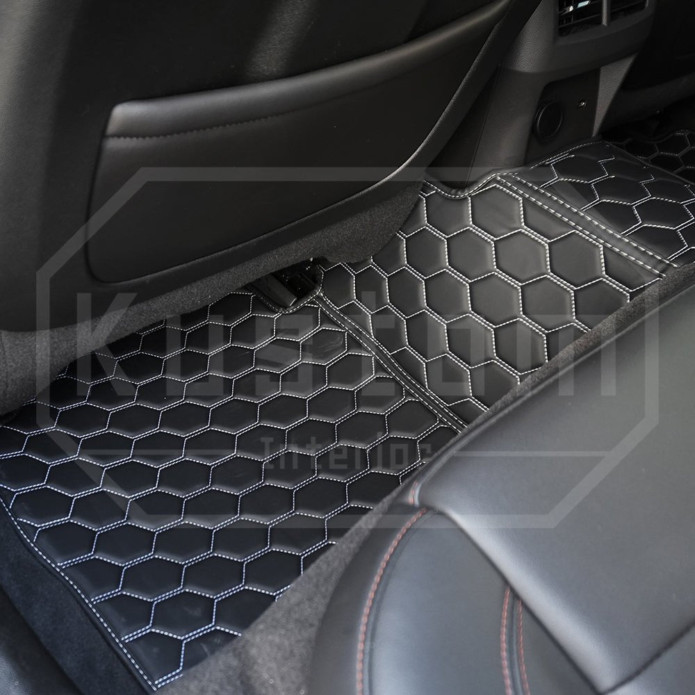 2020 - 2025 Cadillac CT5 / CT5-V Custom Leather Floor Mat