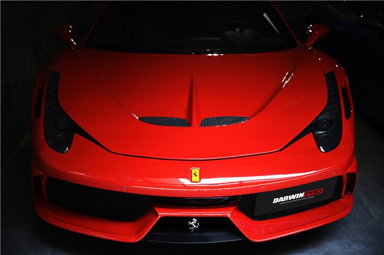 2010 - 2015 Ferrari 458 Coupe/Spyder Speciale Style Hood
