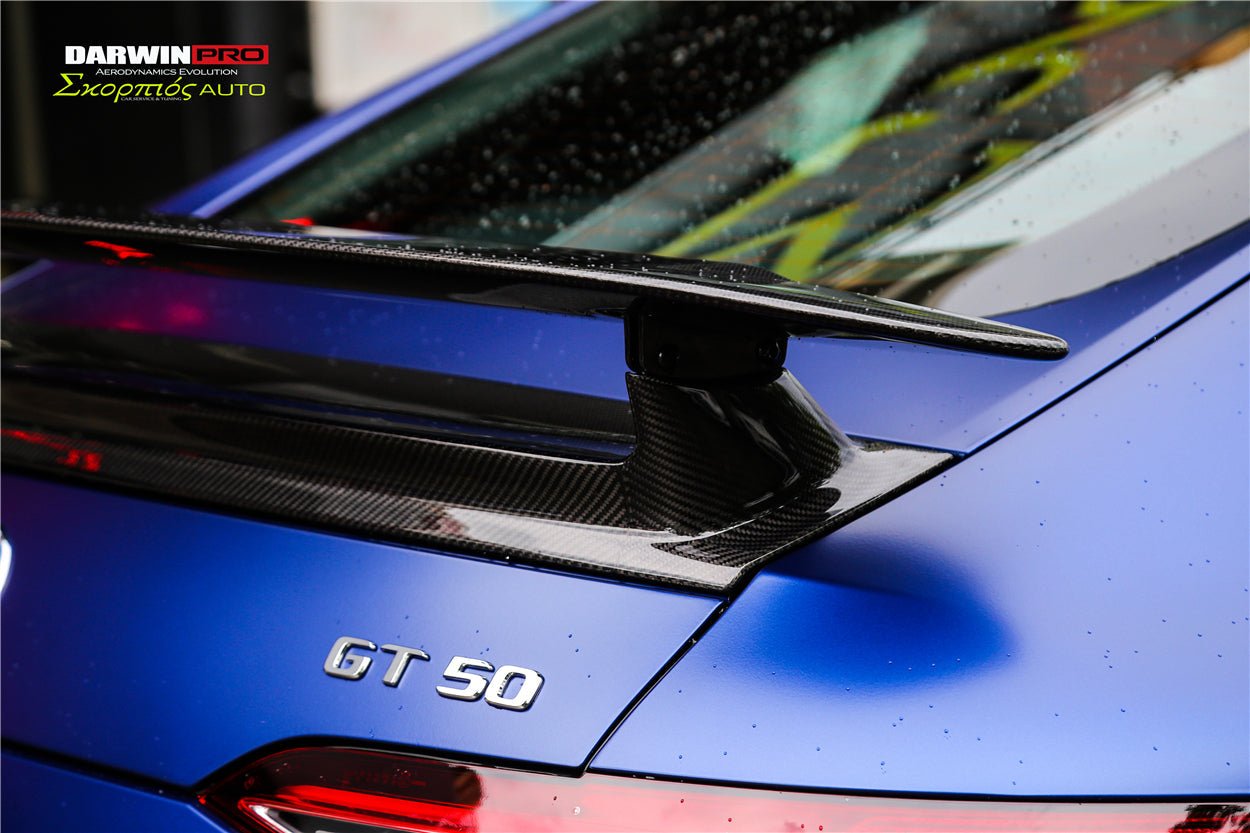 2019-2024 Mercedes Benz AMG GT63 S GT50 4Door Coupe X290 Carbon Fiber Trunk Spoiler