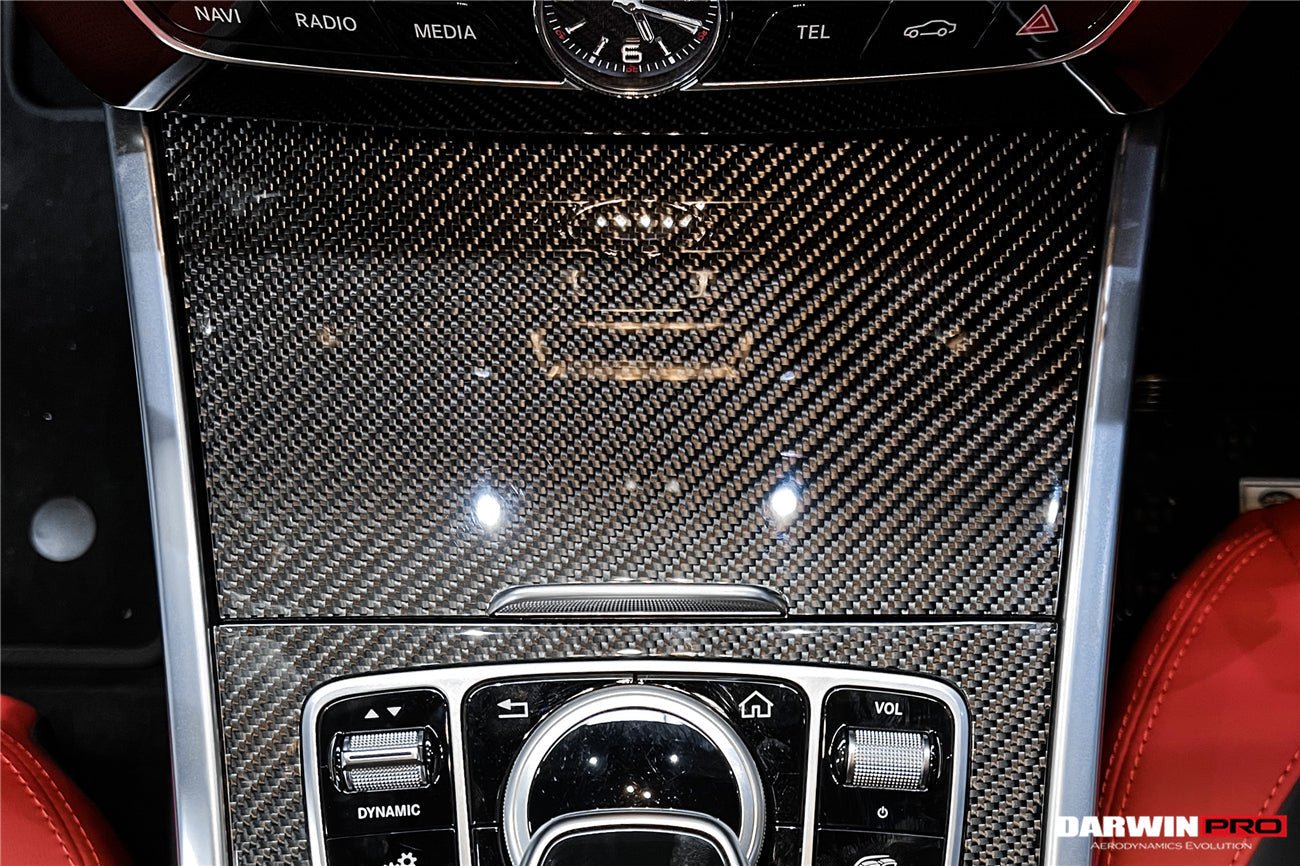 2019 - 2023 Mercedes Benz W464 G550 G63AMG G-Class Dry Carbon Fiber Center Console Replacement