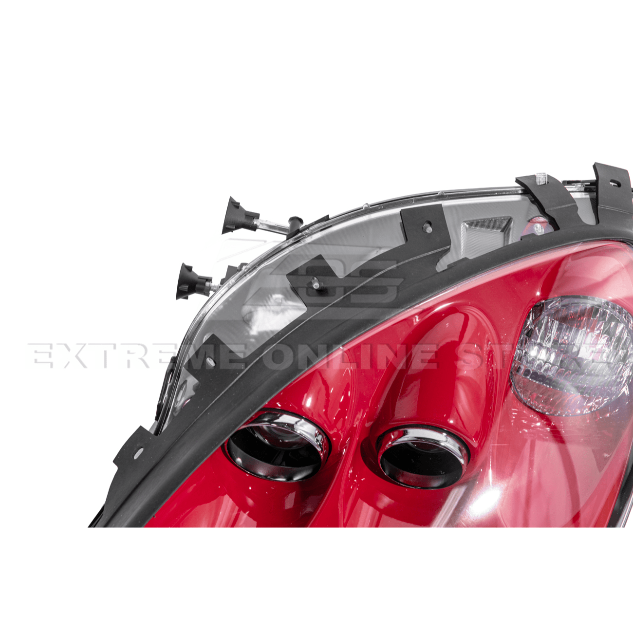 Chevrolet Corvette C6 OEM Style Clear Lens Painted Housing HID Headlights 2005-2013