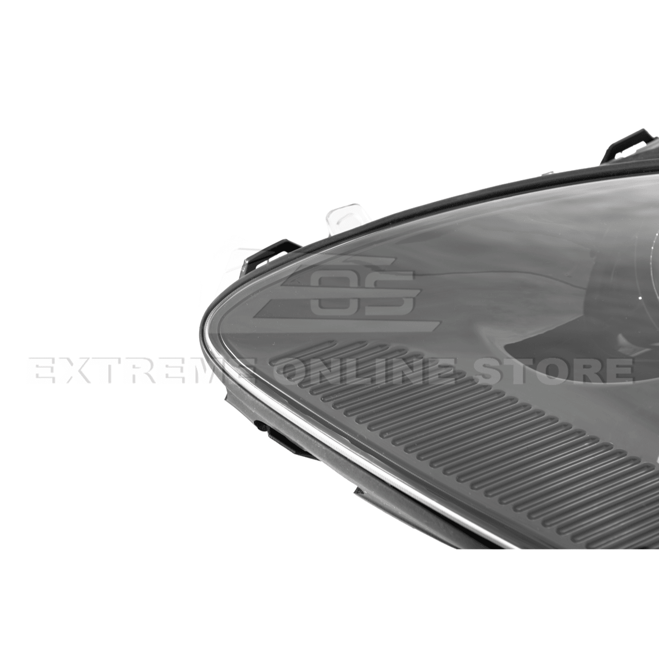 Chevrolet Corvette C6 OEM Style Clear Lens Painted Housing HID Headlights 2005-2013