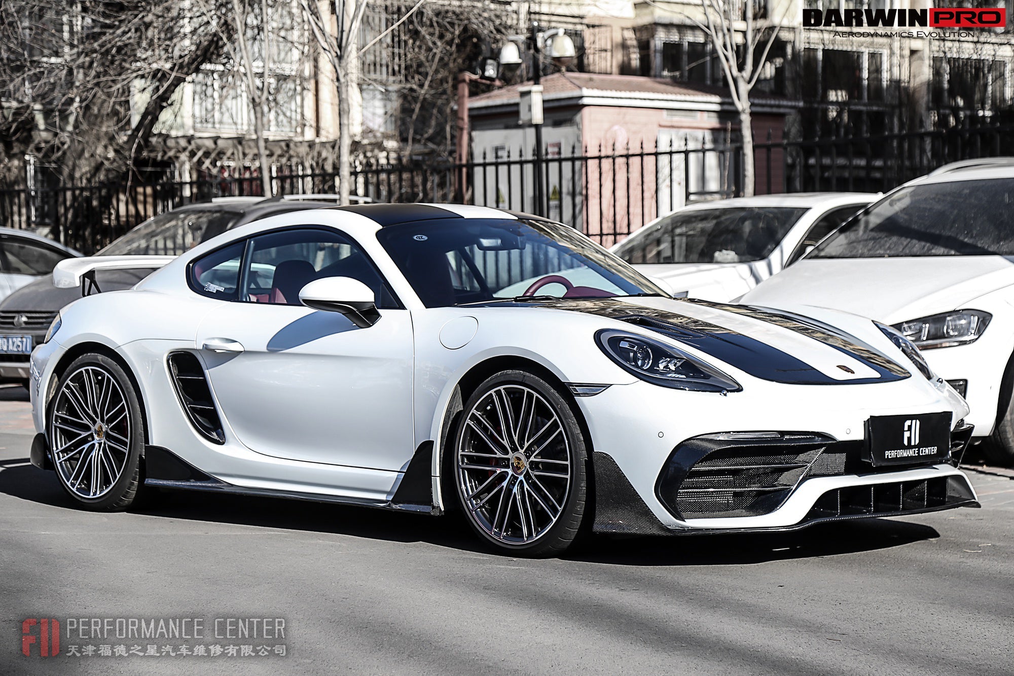 2016 - 2024 Porsche 718 Cayman & Boxster Carbon Fiber Side Air Vents