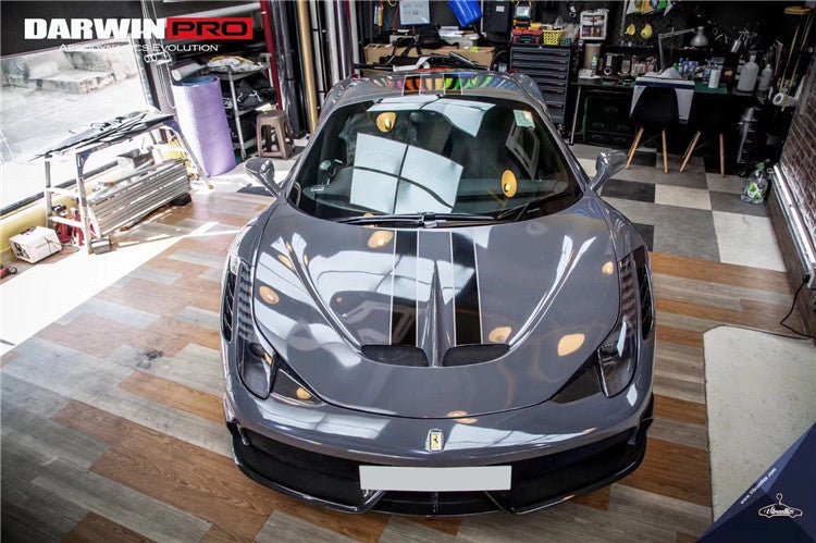 2010 - 2015 Ferrari 458 Coupe & Spyder Speciale Style Front Bumper