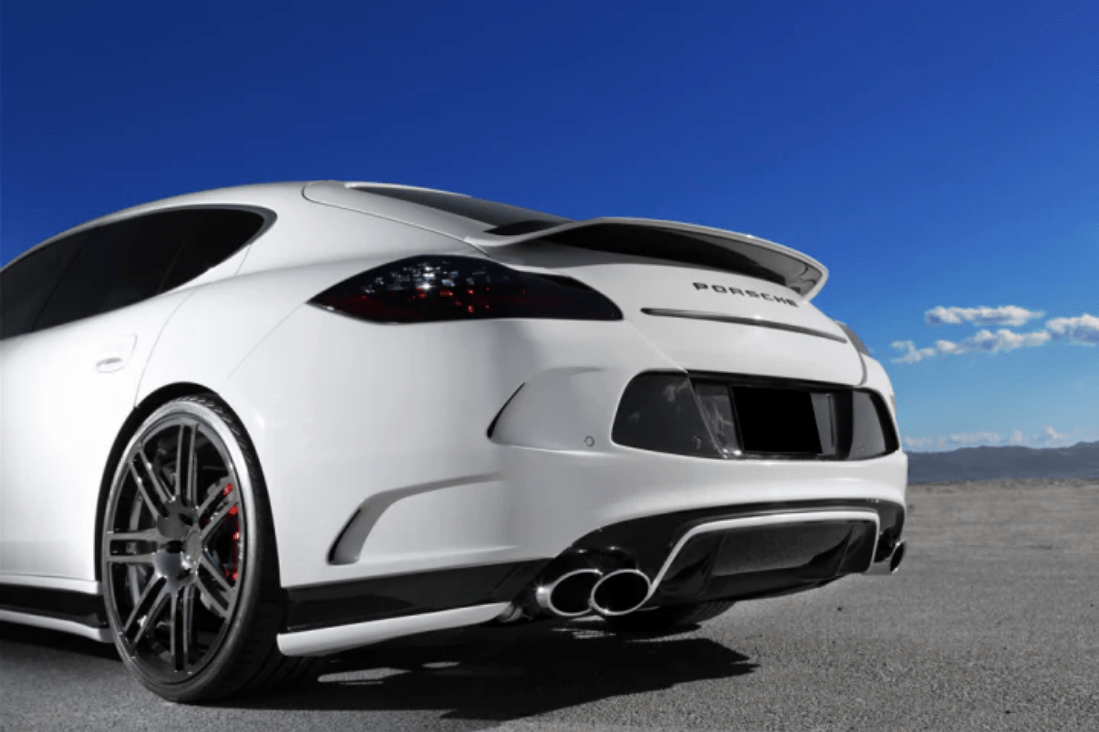 2013 - 2016 Porsche Panamera 970.2 FD Style Carbon Fiber Trunk Spoiler Wing