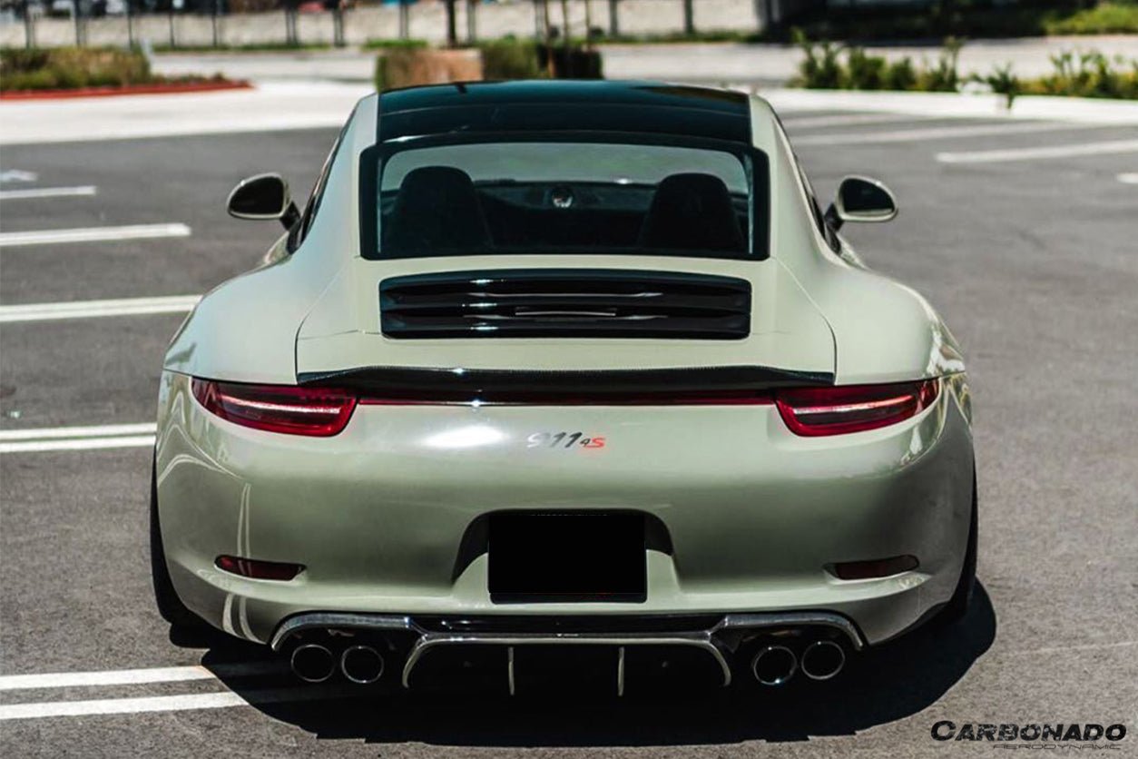 2012 - 2019 Porsche 911 991.1 991.2 Carrera & S & 4S & GTS Coupe Only VRS Style Trunk Spoiler