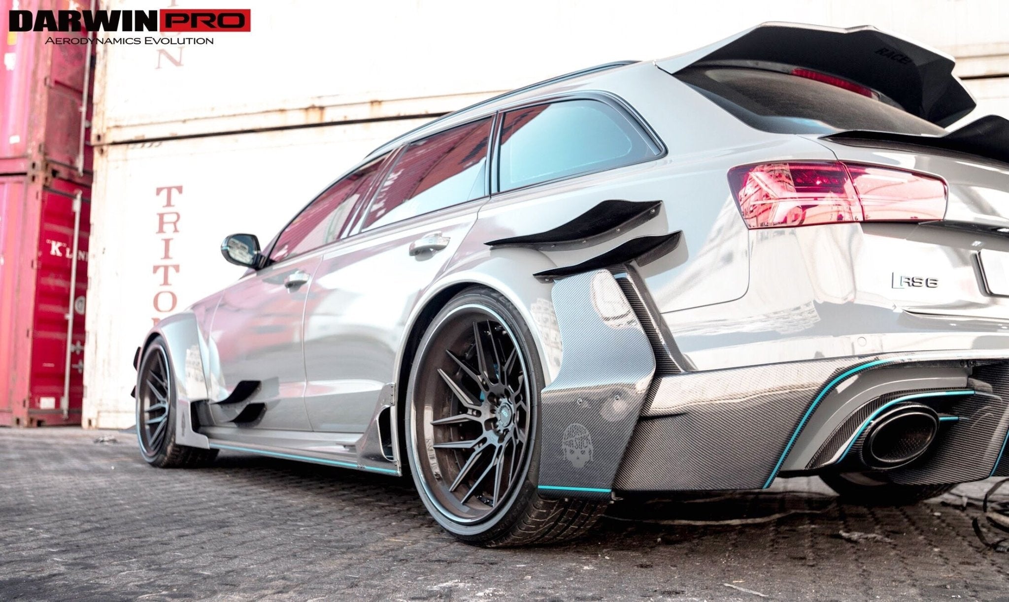 2013 - 2018 Audi RS6 Avant BKSS Style Roof Spoiler