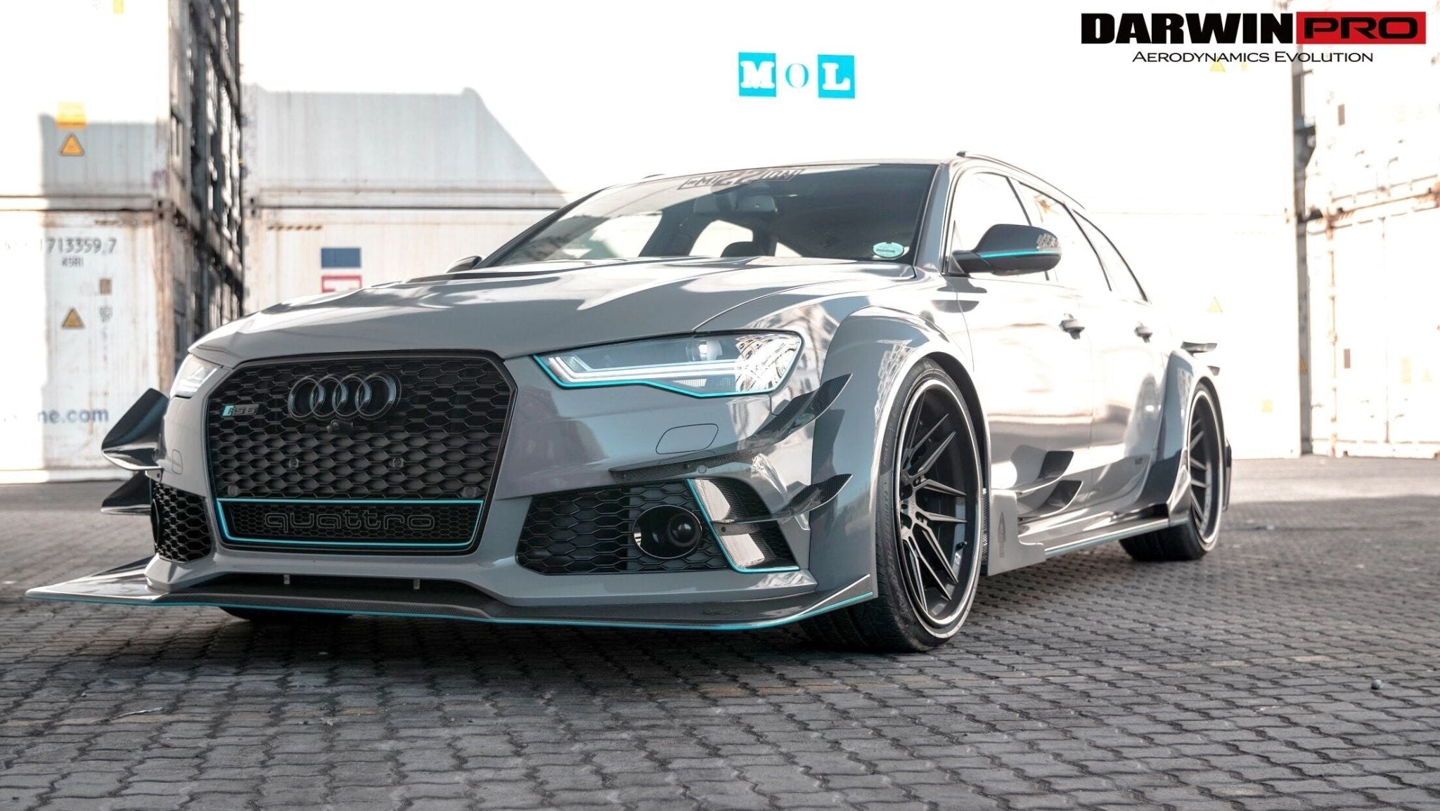 2013 - 2018 Audi RS6 Avant Bkss Style Wide Body Full Body Kit