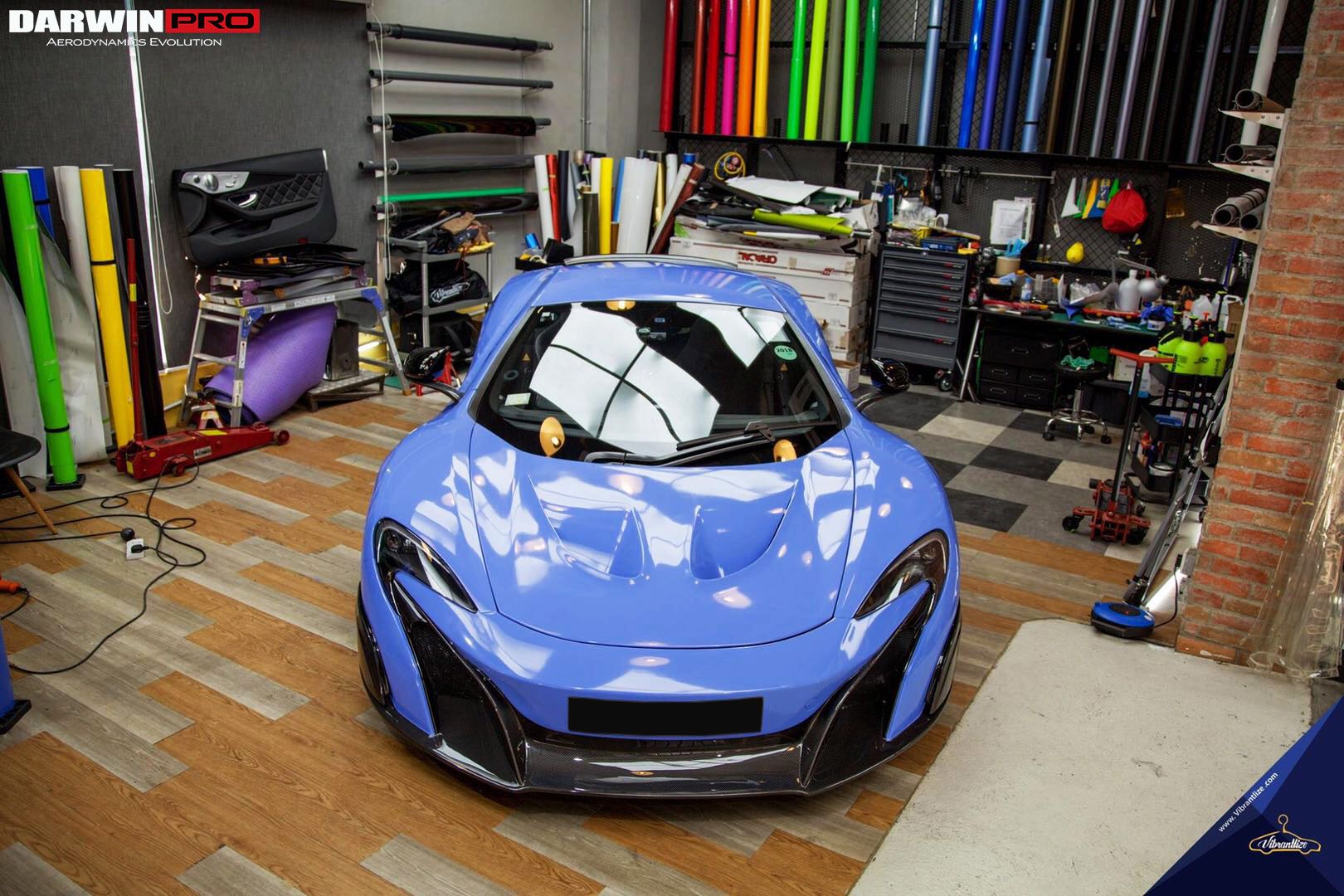 2011 - 2014 McLaren MP4 12C 675LT Style Front Bumper & Fender