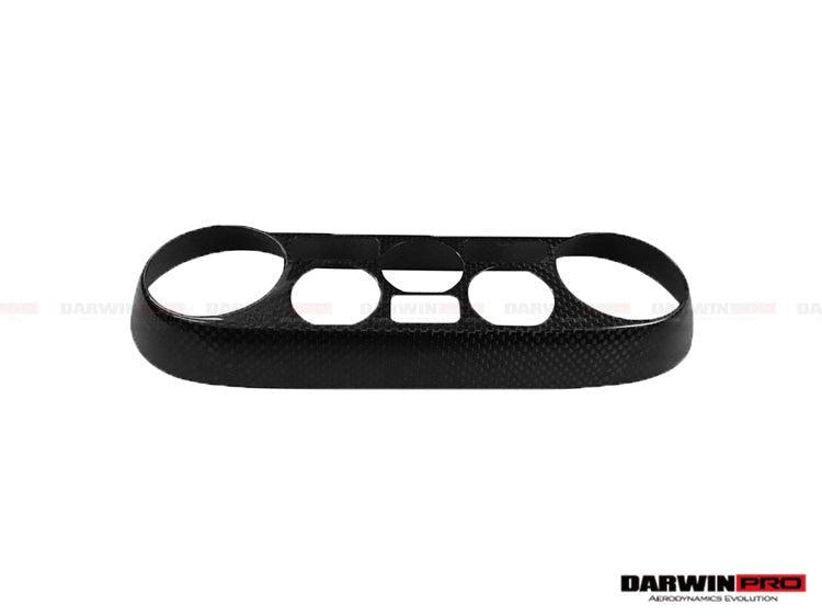 2015 - 2020 Ferrari 488 GTB/Spyder Dry Carbon Fiber AC Control Panel Cover