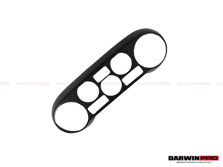 2015 - 2020 Ferrari 488 GTB/Spyder Dry Carbon Fiber AC Control Panel Cover